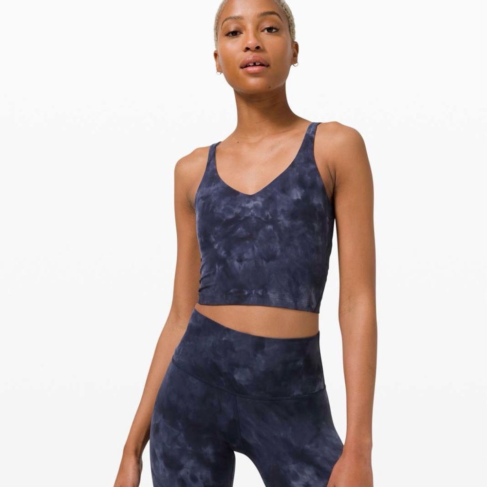 LULULEMON ALIGN TANK - DIAMOND DYE - SIZE 6